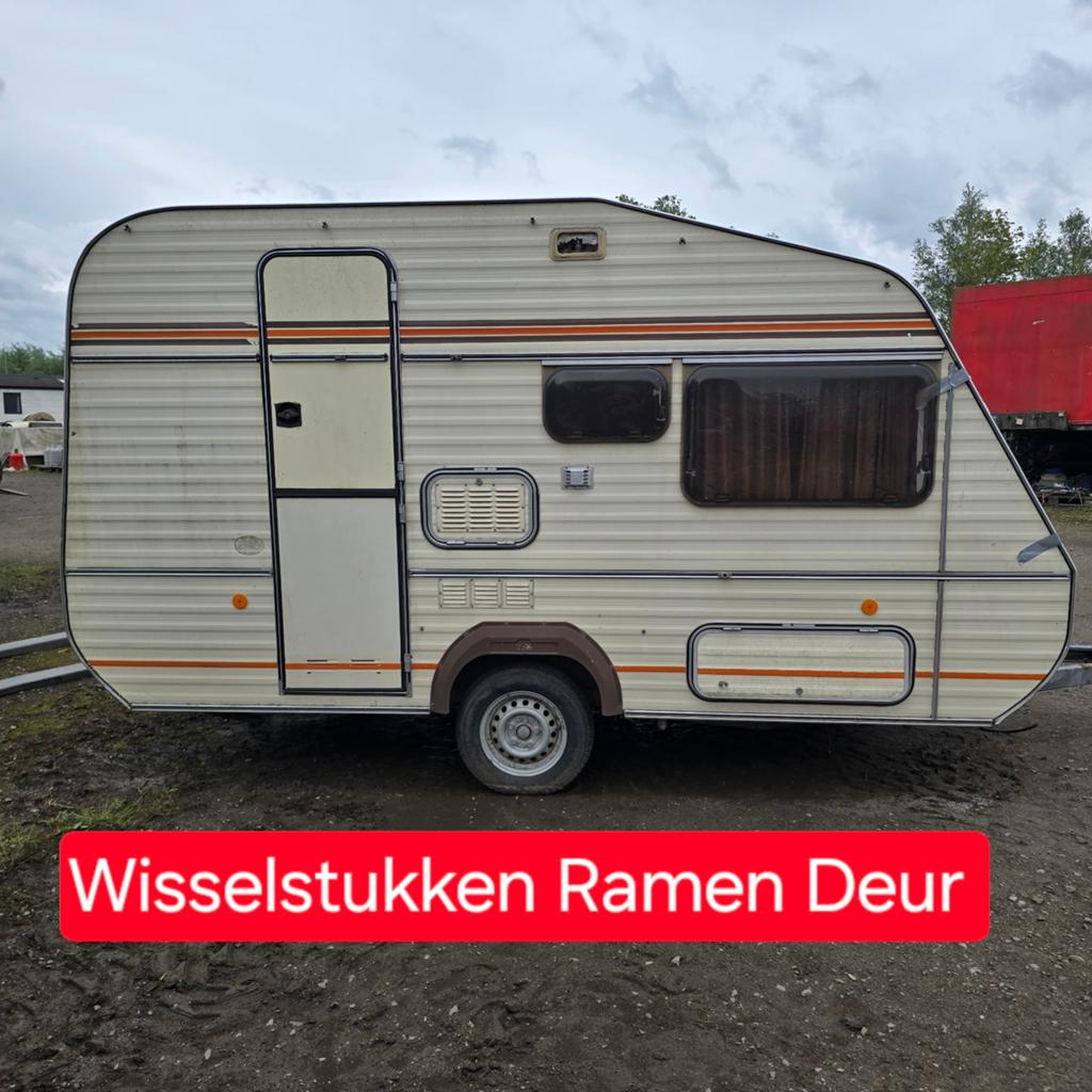 Caravan wisselstukken ramen deur chassis werfkeet foodtruck, Caravans en Kamperen, Ophalen
