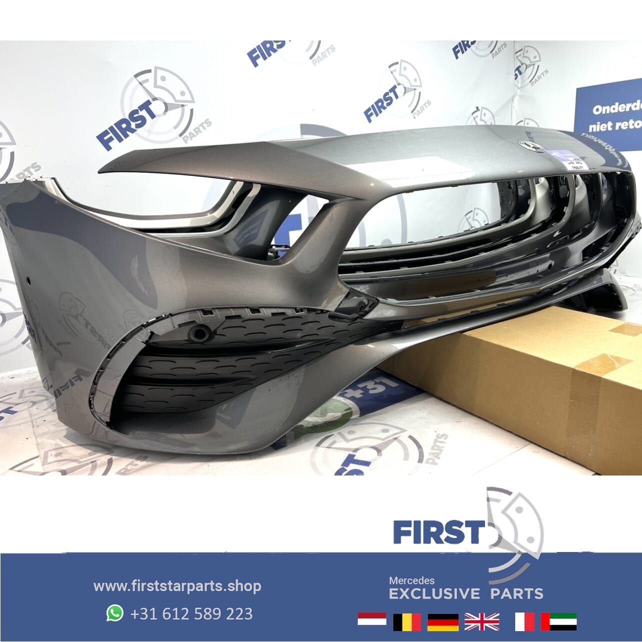 W177 A Klasse FACELIFT AMG VOORBUMPER 2023-2026 Mercedes VOO, Auto-onderdelen, Gebruikt, -, Voor, Ophalen of Verzenden