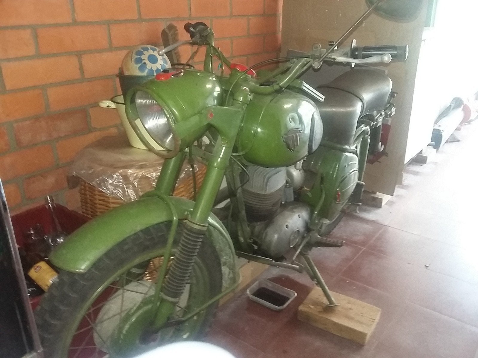 Maico 250 MB, Motoren, Ophalen