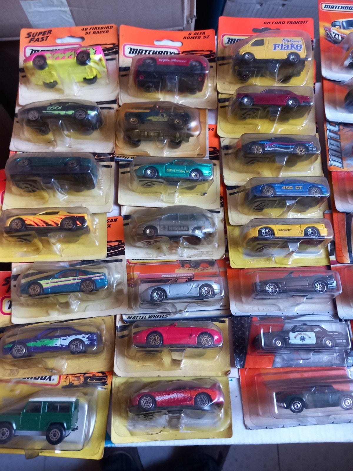 matchbox oranje blisters, Verzamelen, Ophalen of Verzenden