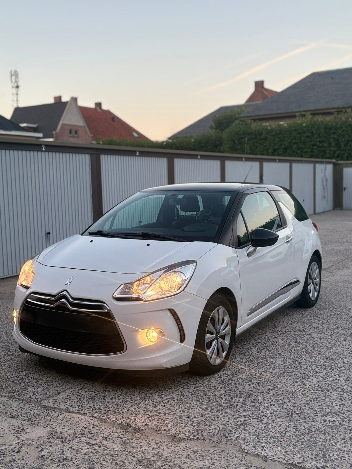 Citroen ds3 met keuring voor verkoop blanco, Auto's, Citroën, Handgeschakeld, Particulier, Airconditioning, 3 deurs