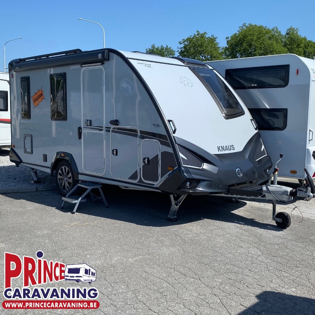 Knaus Sport & Fun 480 QL BLACK ED. 2024 - Prince Caravaning, Jusqu'à 4, Entreprise, Roue de secours, Lit transversal