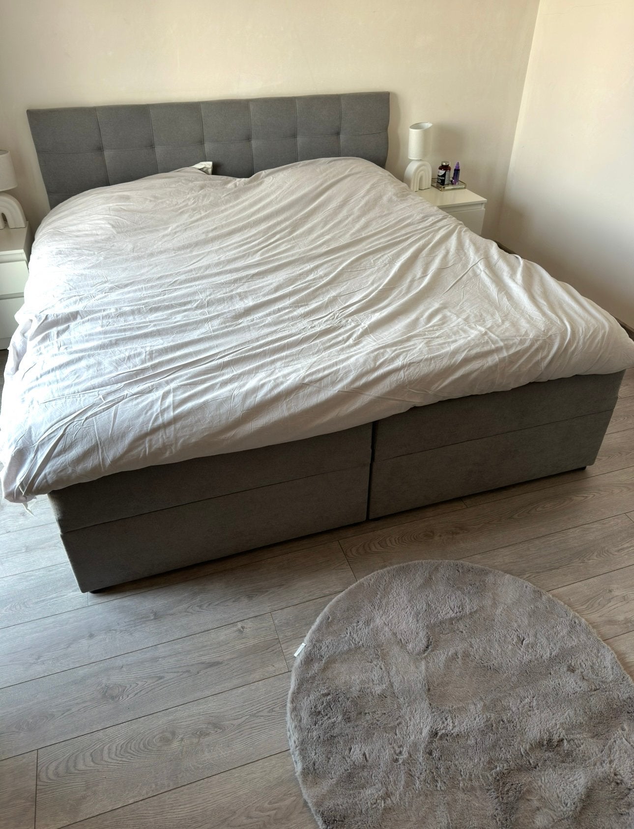 Te koop: Opbergboxspring met Emma-topper – 180x200, Ophalen, Zo goed als nieuw, 200 cm