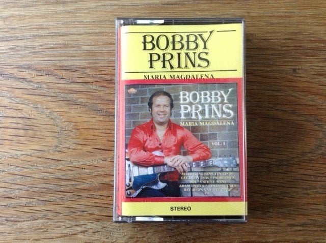muziekcassette bobby prins, Ophalen of Verzenden, Nederlandstalig, 1 bandje, Origineel