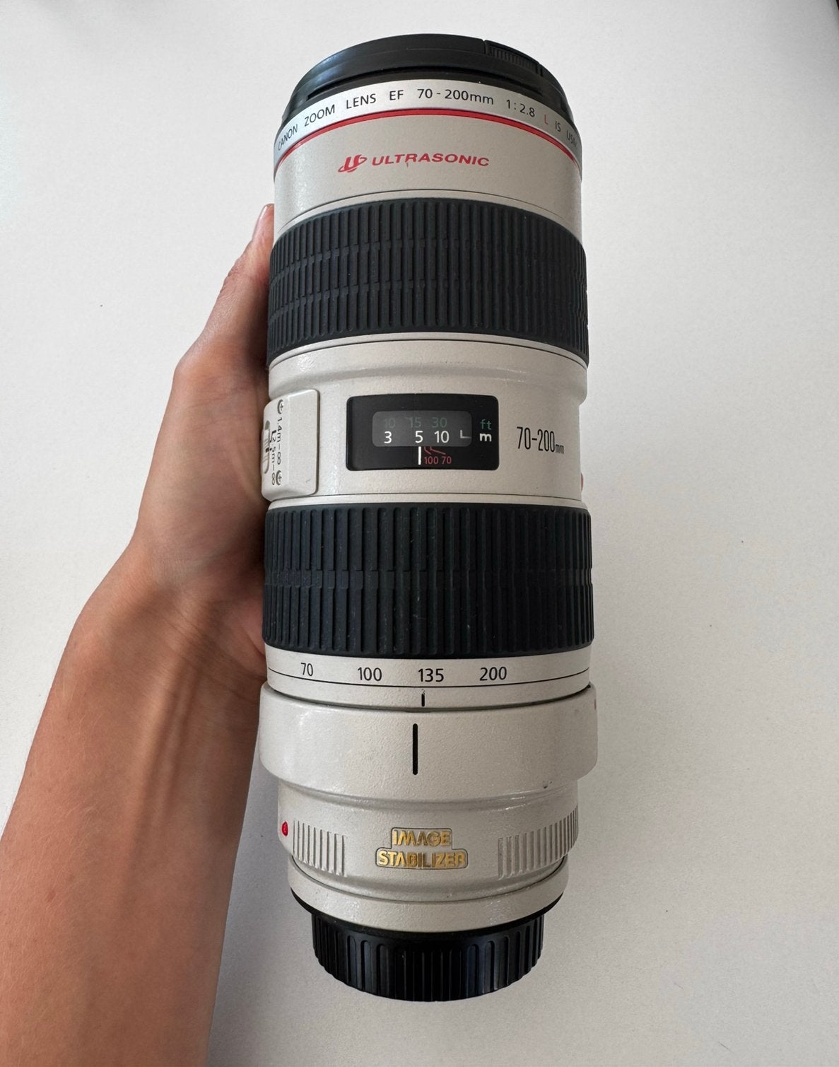 Canon EF 70-200mm f/2.8L IS USM Prof. L-serie telezoom, TV, Hi-fi & Vidéo, Photo | Lentilles & Objectifs, Comme neuf, Canon, Canon EF