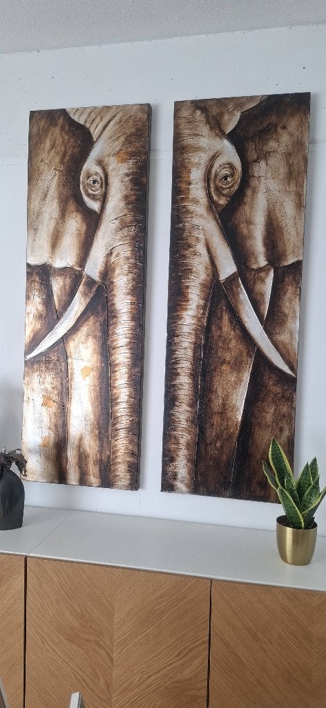 2 luik, Ophalen, Zo goed als nieuw, Schilderij, 75 – 100