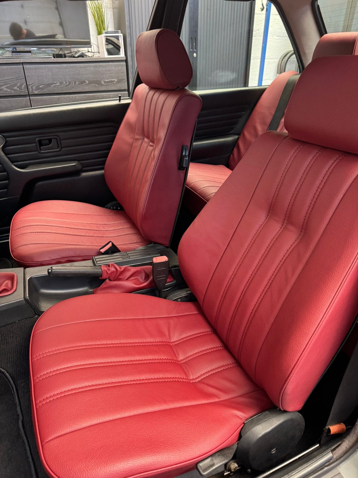 BMW E30 rood interieur – opnieuw bekleed – Coupé, Enlèvement, BMW