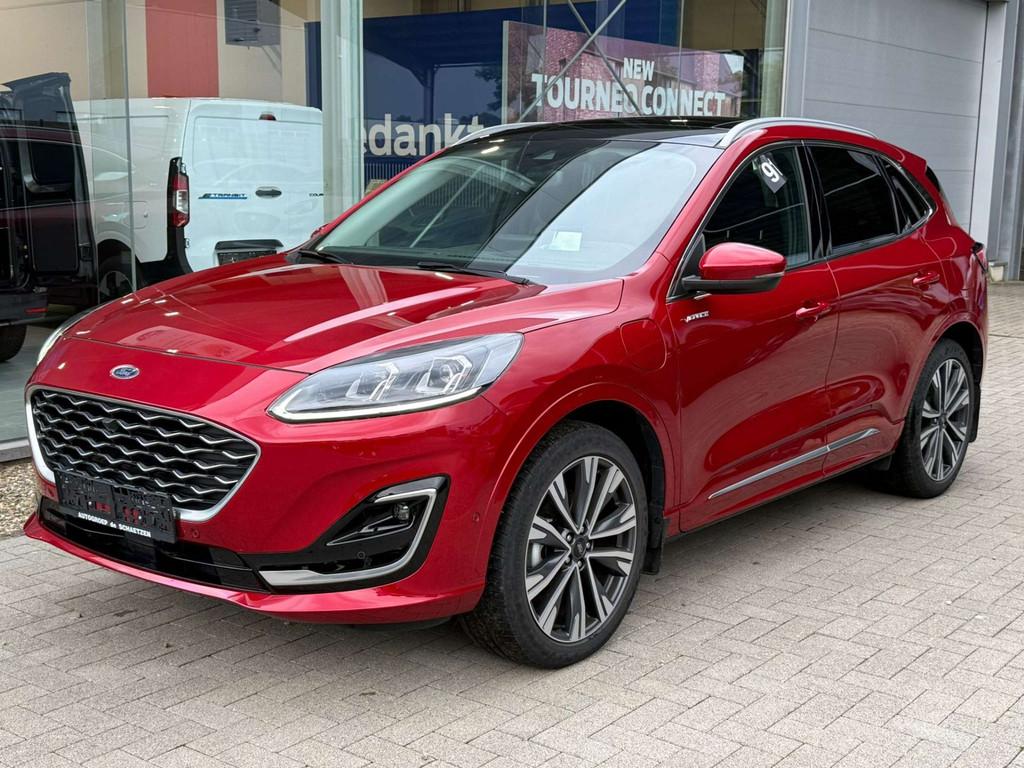 Ford Kuga Vignale PHEV AUT met Pano-dak / wegklapbare trekha, Achat, Euro 6, Noir, 2522 cm³