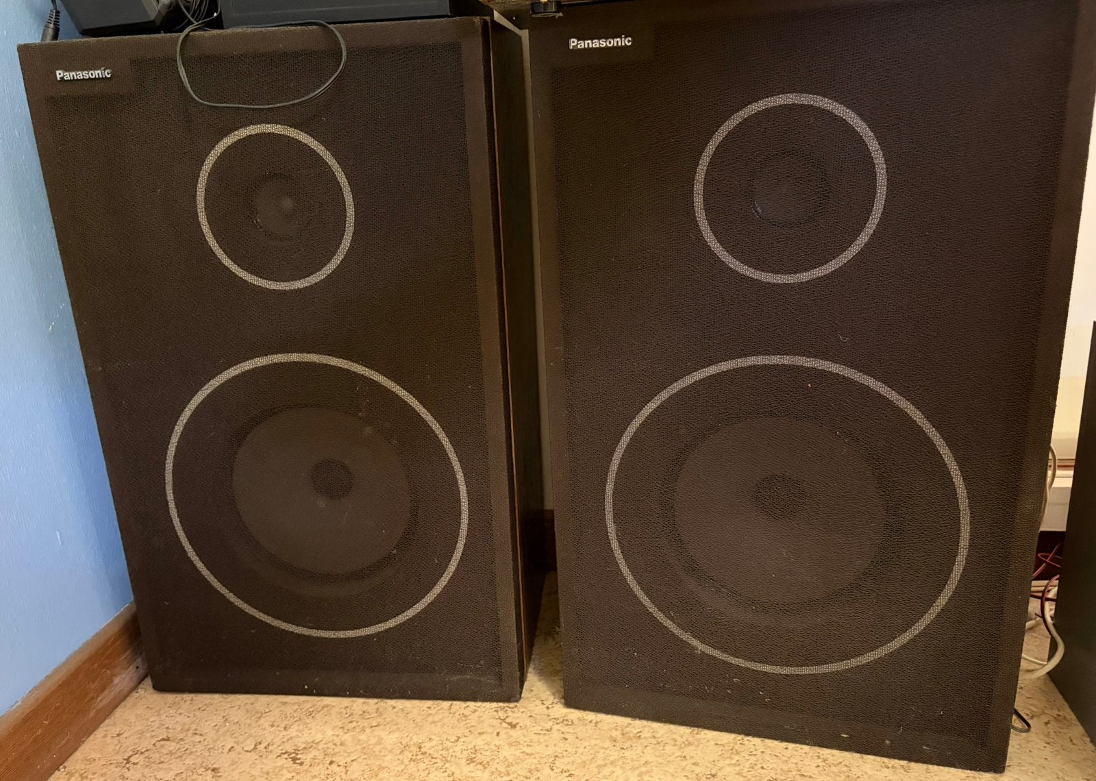 2 Panasonic boxen - model SB-295 - input 30W - 59cm hoog, Audio, Tv en Foto, Luidsprekerboxen, Ophalen, Gebruikt
