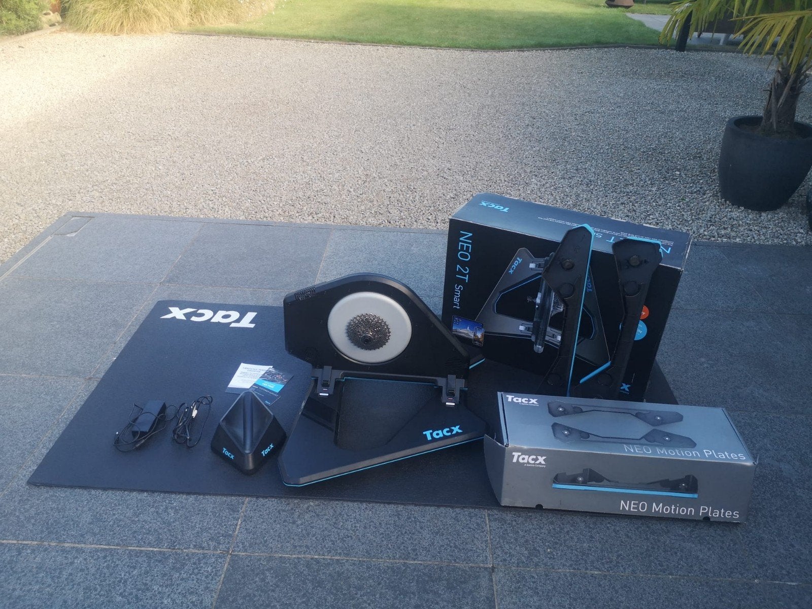 Tackx neo 2t smart trainer + motion plates + accesoires, Ophalen, Zo goed als nieuw, Overige typen