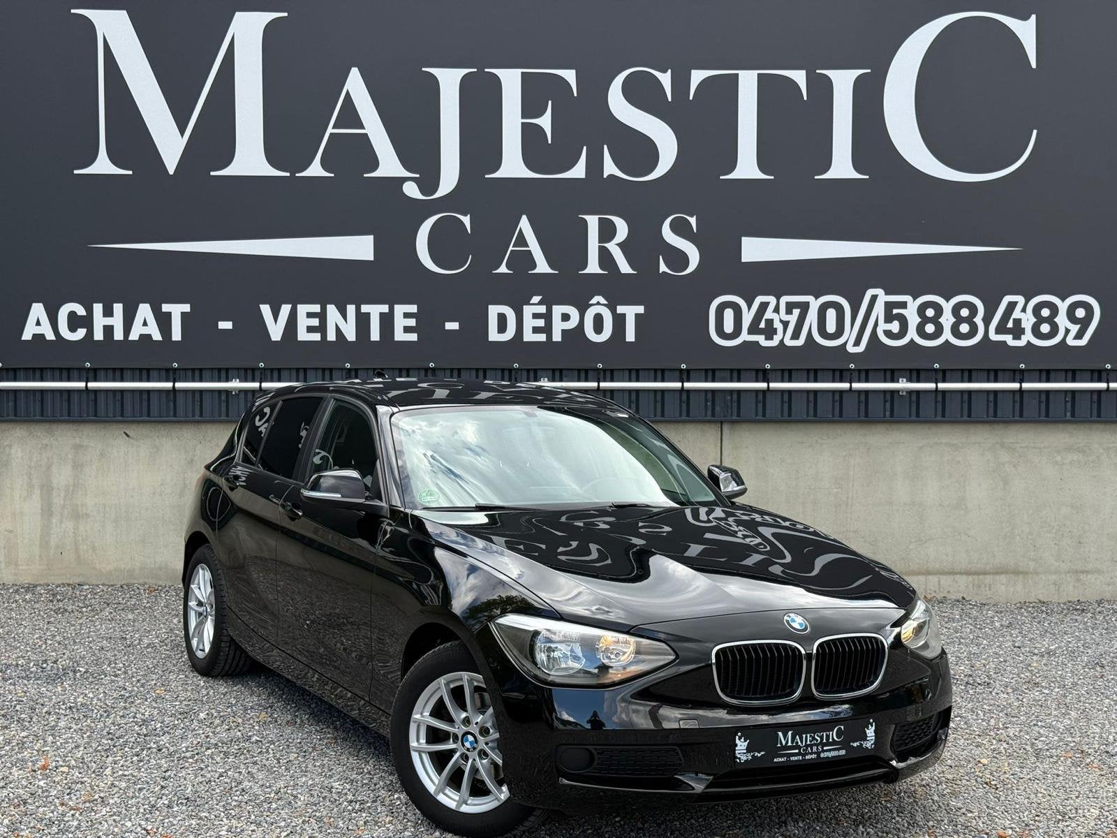 Bmw 116d 2.0d 4cyl. Automatique 2013. 160.000km 5 portes gps, Autos, Euro 5, Achat, Entreprise, 109 g/km