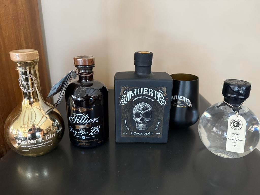 Gin - verschillende flessen, Verzamelen, Wijnen, Nieuw, Ophalen of Verzenden