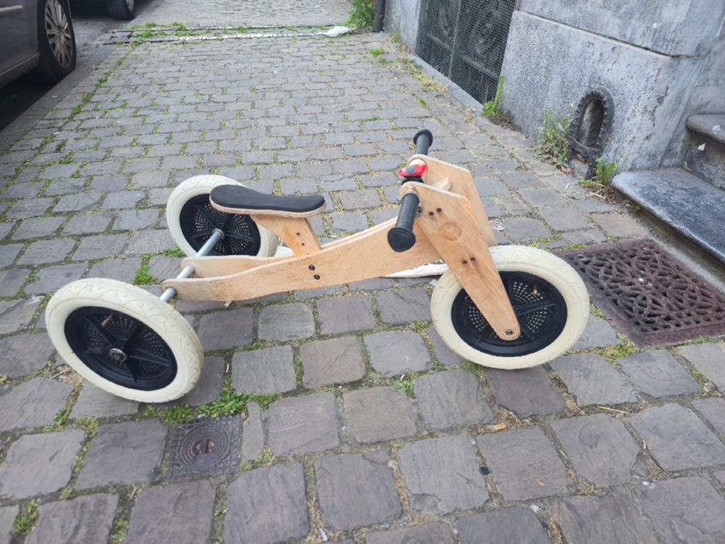Velo enfant 2 roues transformable en 3 roues, velo evolutif, Enlèvement