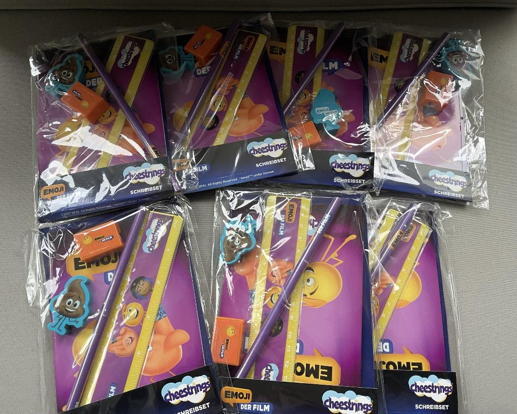 Emoji The Movie - tekenset, Ophalen, Nieuw, Potlood of Stift
