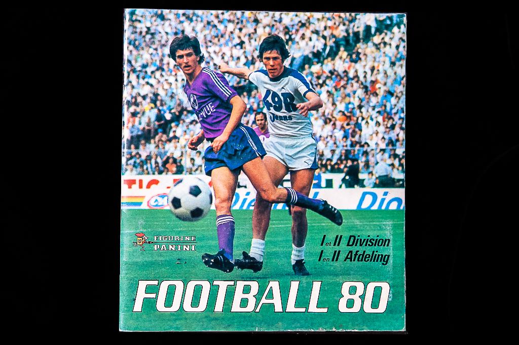 Panini sticker album ' Voetbal Belgium 1980 '  - volledig -, Enlèvement ou Envoi, Utilisé, Plusieurs autocollants