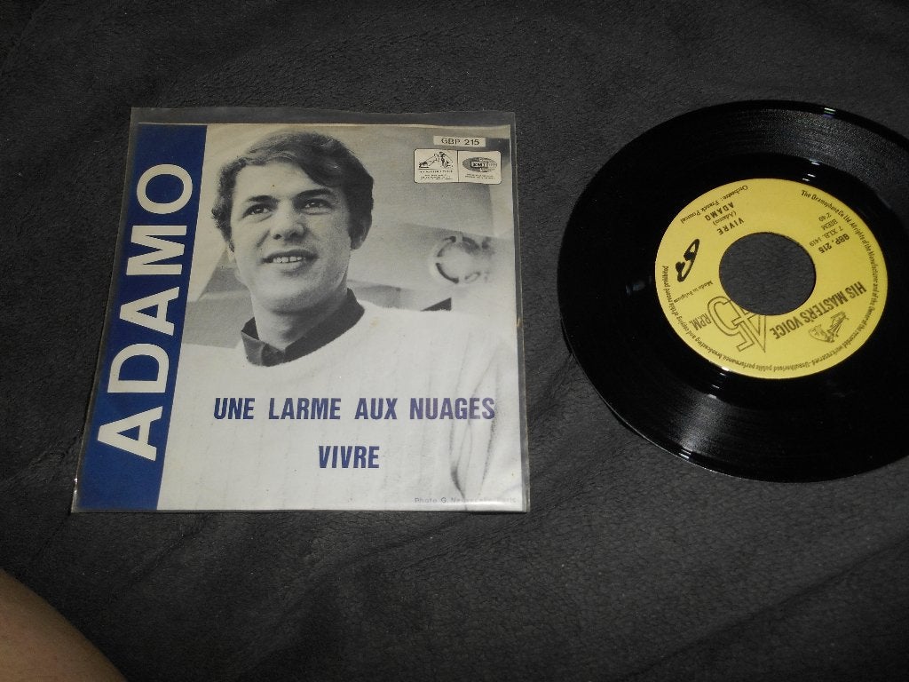45T ADAMO une larme aux nuages, Enlèvement ou Envoi