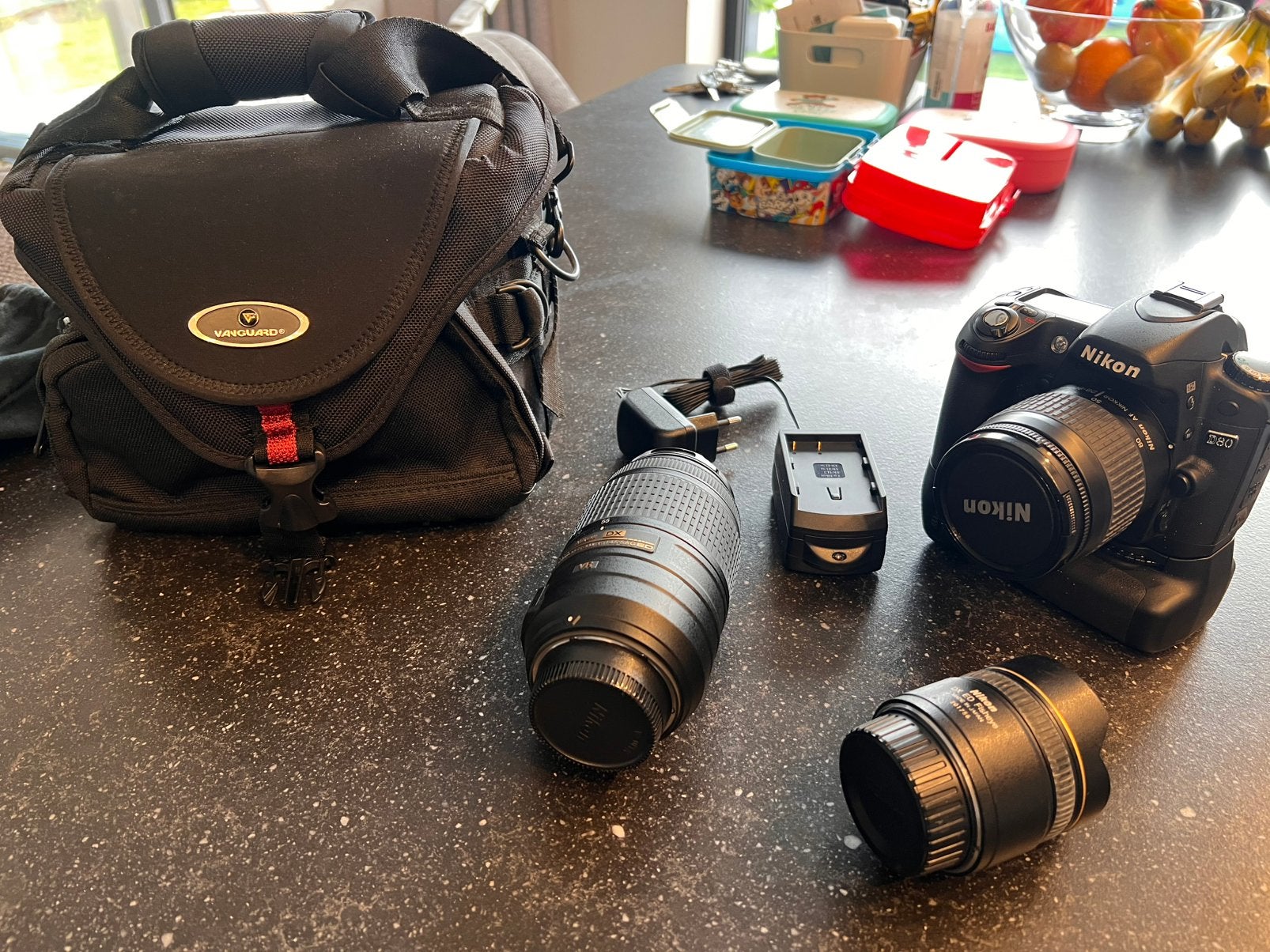 Nikon D80 Spiegelreflexcamera + Fish Eye Lens + Telelens, Audio, Tv en Foto, Fotocamera's Digitaal, Ophalen, Zo goed als nieuw