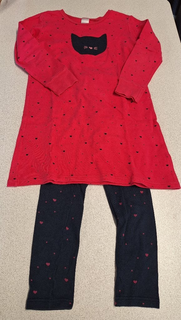 Pyjama's maat 116, Kinderen en Baby's, Ophalen of Verzenden, Gebruikt, Meisje, Nacht- of Onderkleding