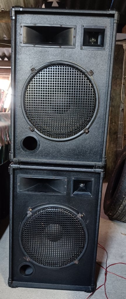hauts-Parleurs 3 voies pour sonorisation, TV, Hi-fi & Vidéo, Enceintes, Autres marques, Enceinte de fête, Bass-reflex, Enlèvement