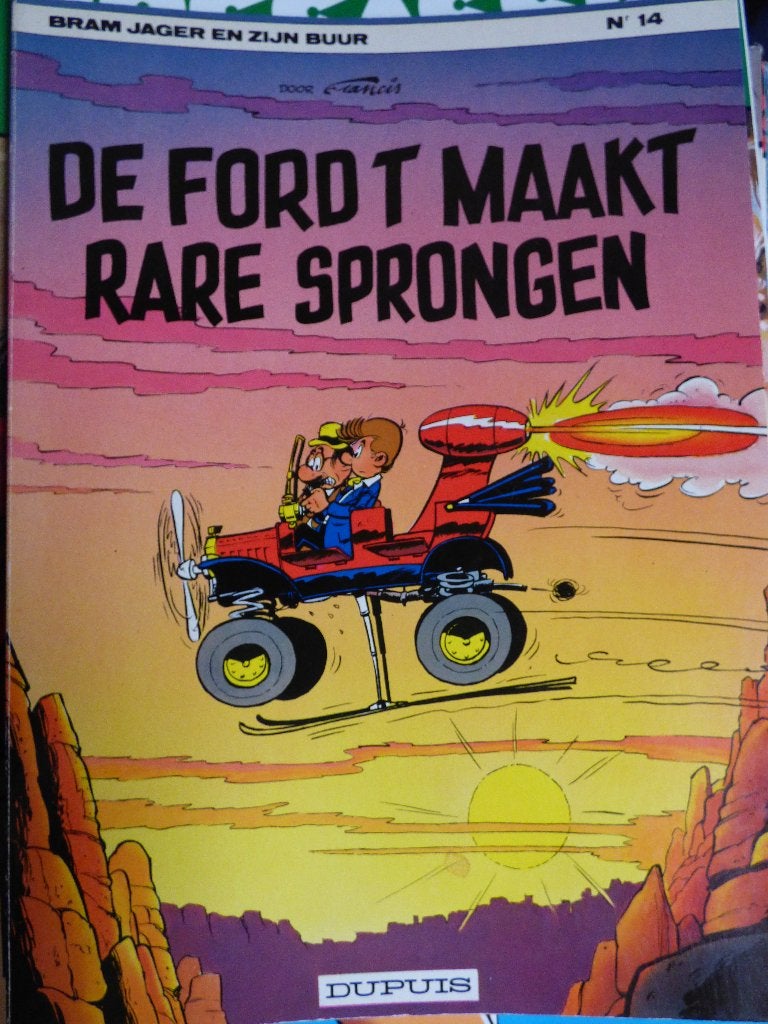 bram jager en zijn buur nr 14  de ford t maakt rare sprongen, Ophalen of Verzenden