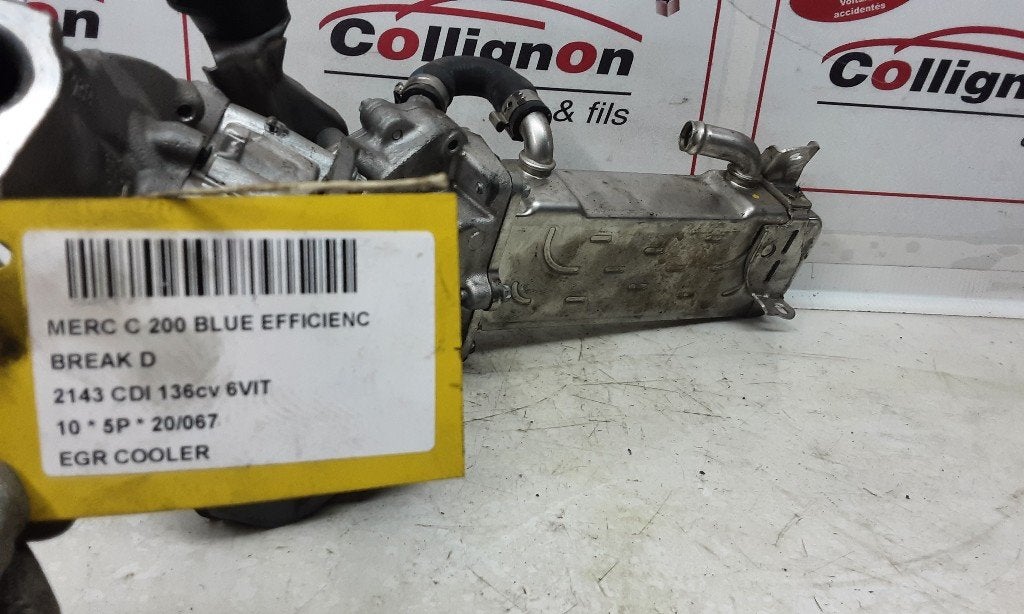 REFROIDISSEUR EGR C Estate (S204) (A6511400075009), Autos : Pièces & Accessoires, Mercedes-Benz, Mevr. I. Hauben, Utilisé, Rue de l'Espoir 34 34
4030  GRIVEGNÉE, BE