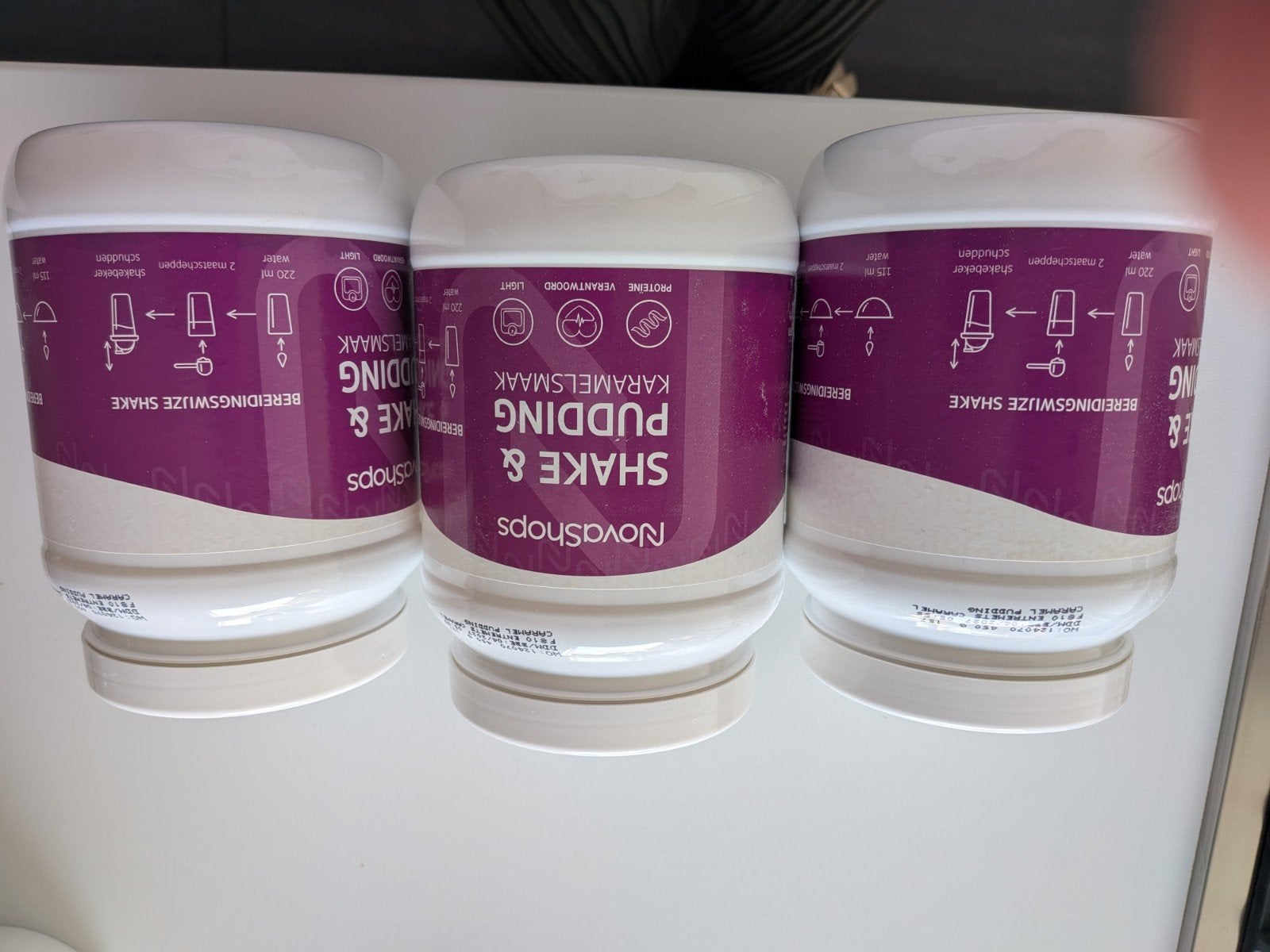 proteïne shake pudding karamel, Sport en Fitness, Gezondheidsproducten en Wellness, Ophalen