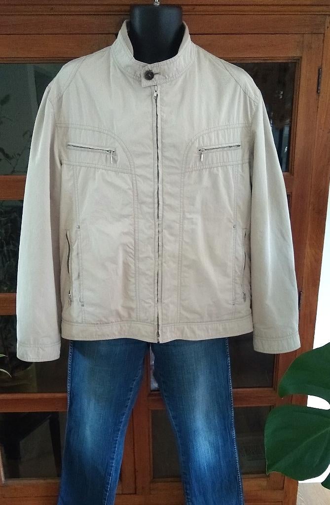 Harry Wilson beige tussenseizoen jasje, mt 52 (L), Kleding | Heren, Maat 52/54 (L), Beige, Ophalen of Verzenden, Harry Wilson