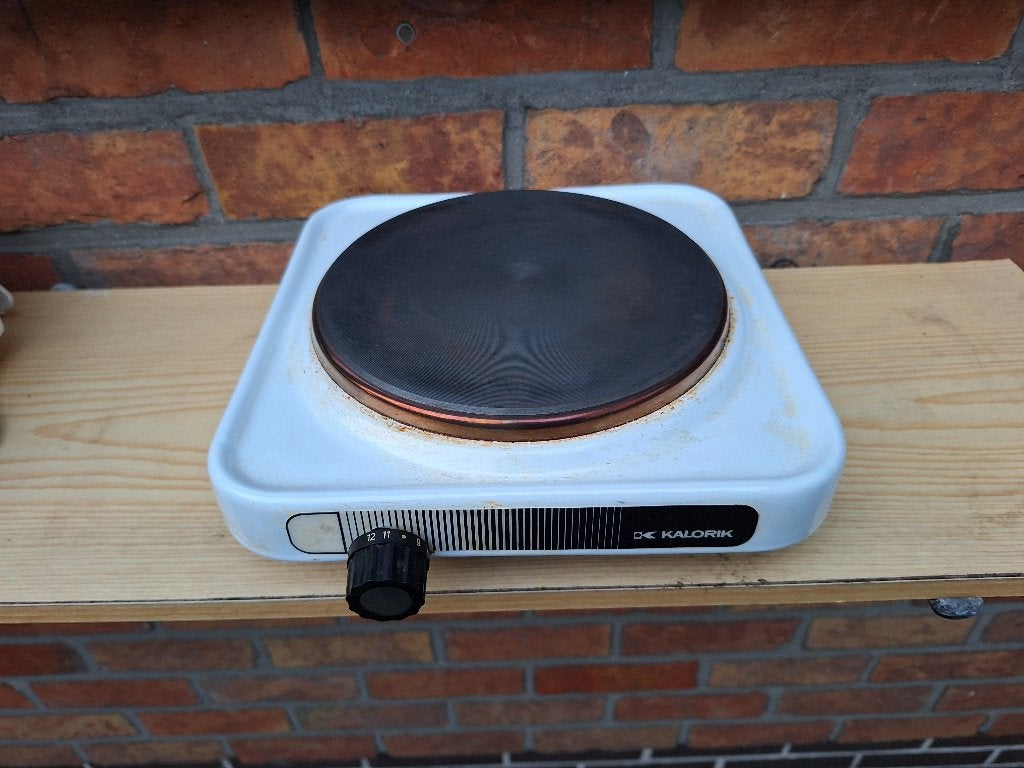 kookplaat, Ophalen, Gebruikt, Vrijstaand, Elektrisch