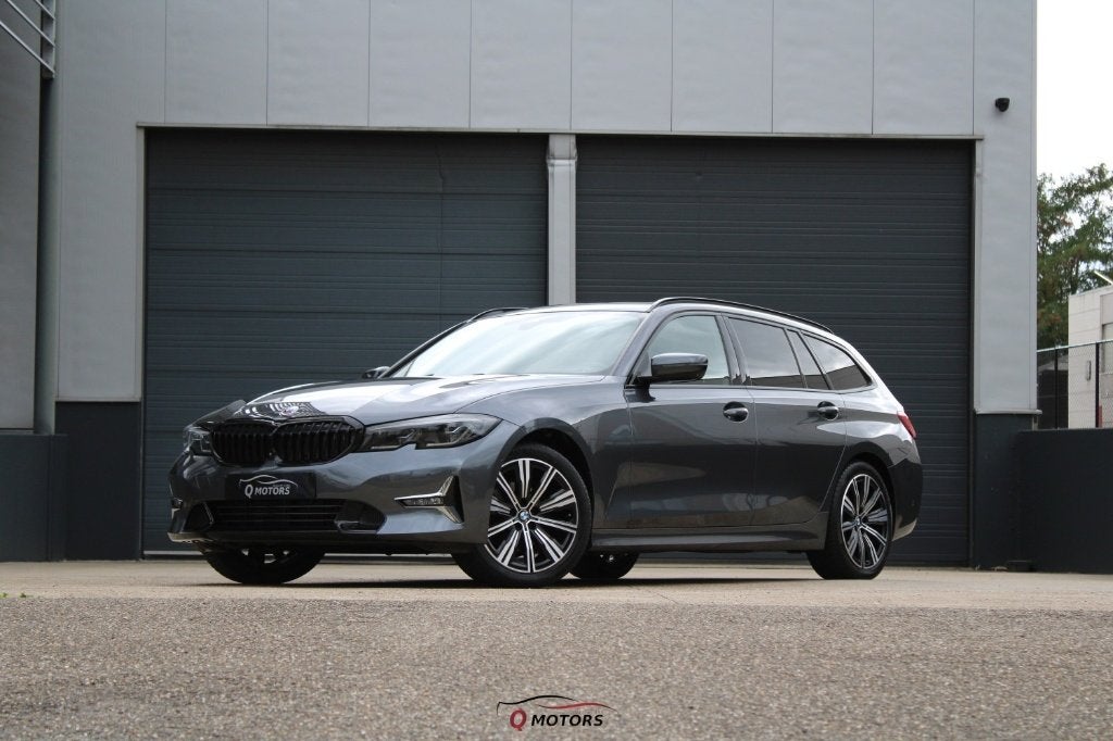 BMW 320 Touring/KEYLESS/PANO/360/LED/HEAD UP/GARANTIE, Autos, Cuir, Argent ou Gris, Achat, Euro 6