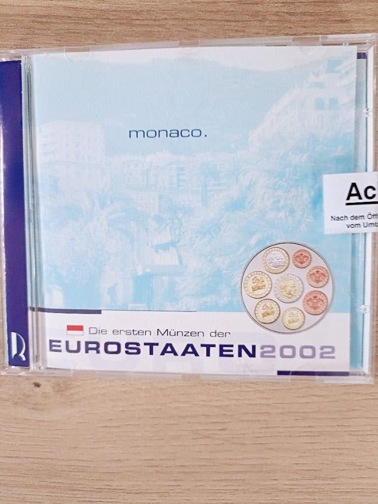 Médaille 1 Once Argent Pur 999 Monaco 2002, Timbres & Monnaies, Monnaies | Europe | Monnaies euro, Série, 2 euros, Monaco, Argent