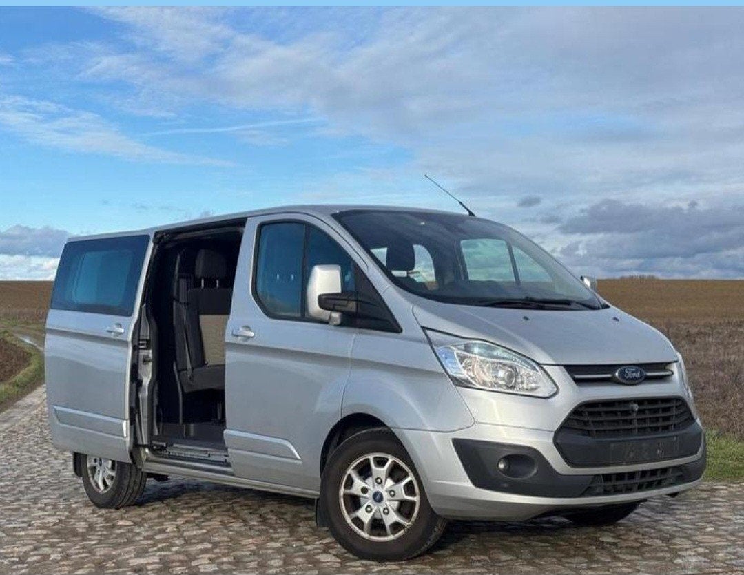 Ford transit custom dubbel cabine 2015 2.2tdci, Particulier, USB, Transit, Te koop