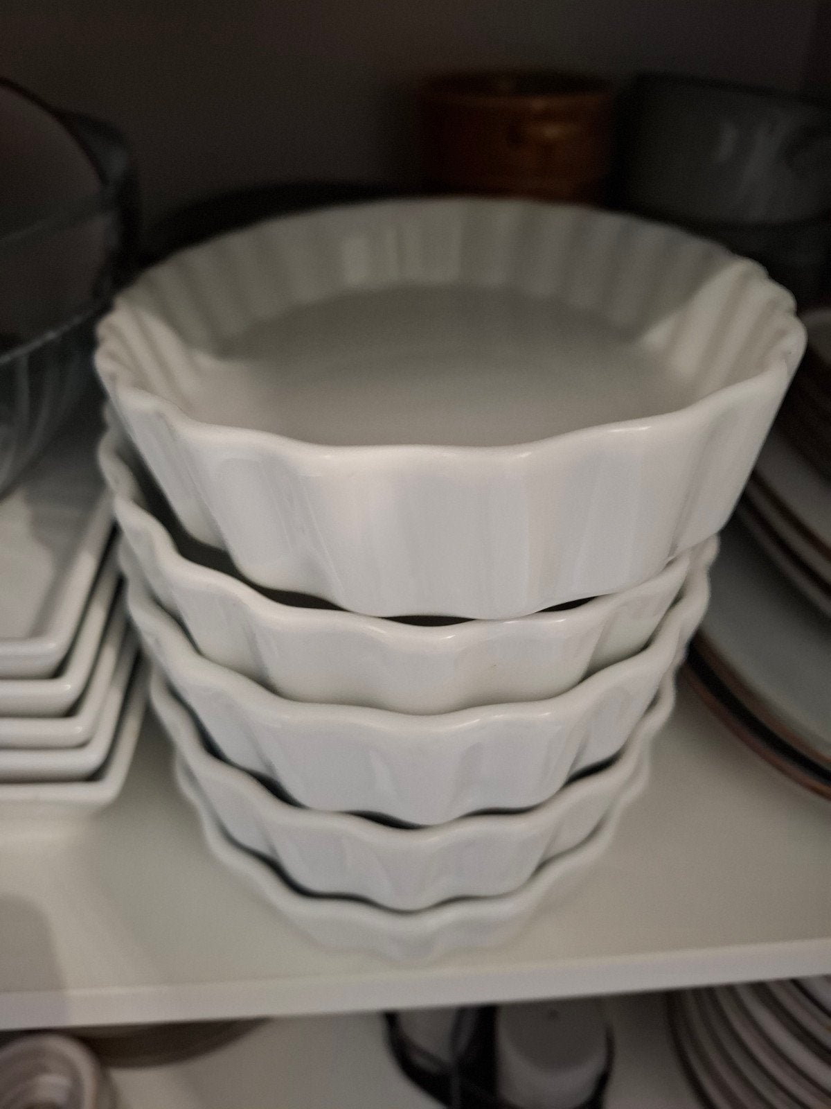 witte schalen 

*10x Witte Schalen - 40€ - He, Ophalen