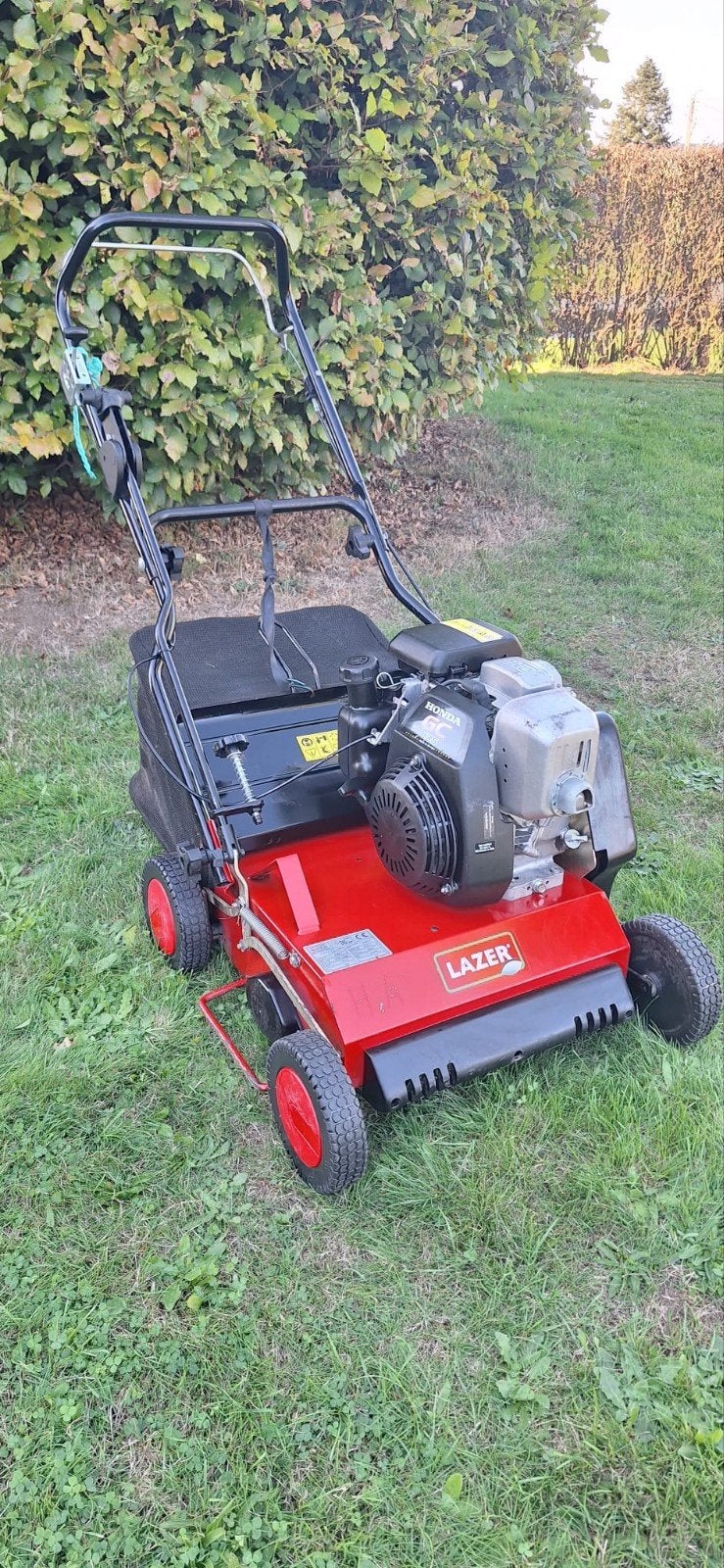 Scarificator LAZER moteur HONDA, Enlèvement