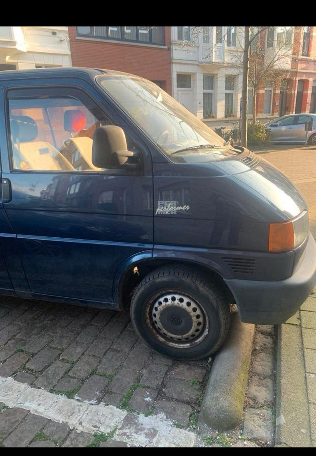VW Transporter T4 2.5TDI 1998, Auto's, 2500 cc, 4 deurs, Blauw, Particulier