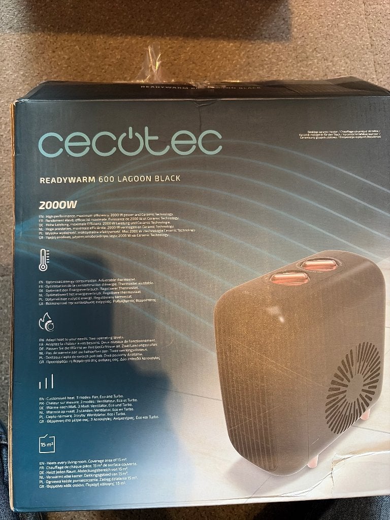 Verwarming, Elektronische apparatuur, Ophalen, Zo goed als nieuw, Tafelventilator