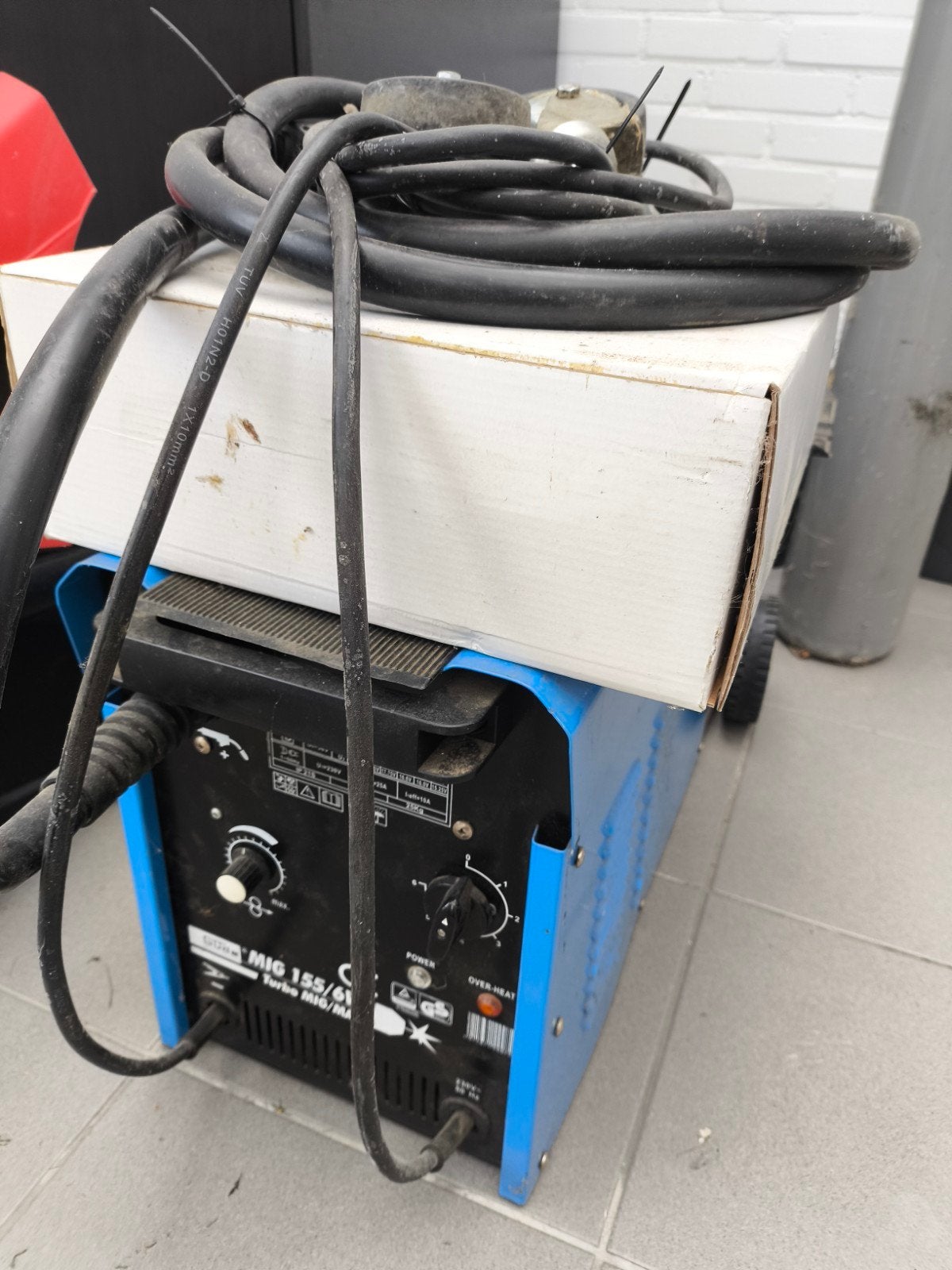 lasapparaat Güde MIG 155/6W Turbo., Doe-het-zelf en Bouw, Ophalen, Gebruikt