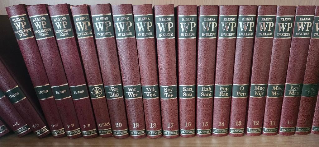 Encyclopedie Kleine Winkler Prins in kleur, Enlèvement, Comme neuf, Général, Série complète