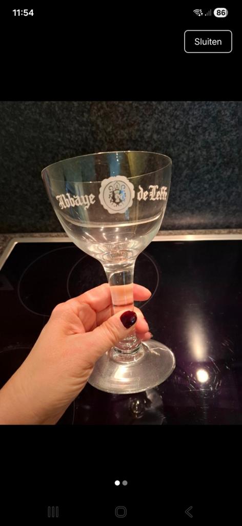 Verre ancien Abbaye de Leffe, Enlèvement ou Envoi