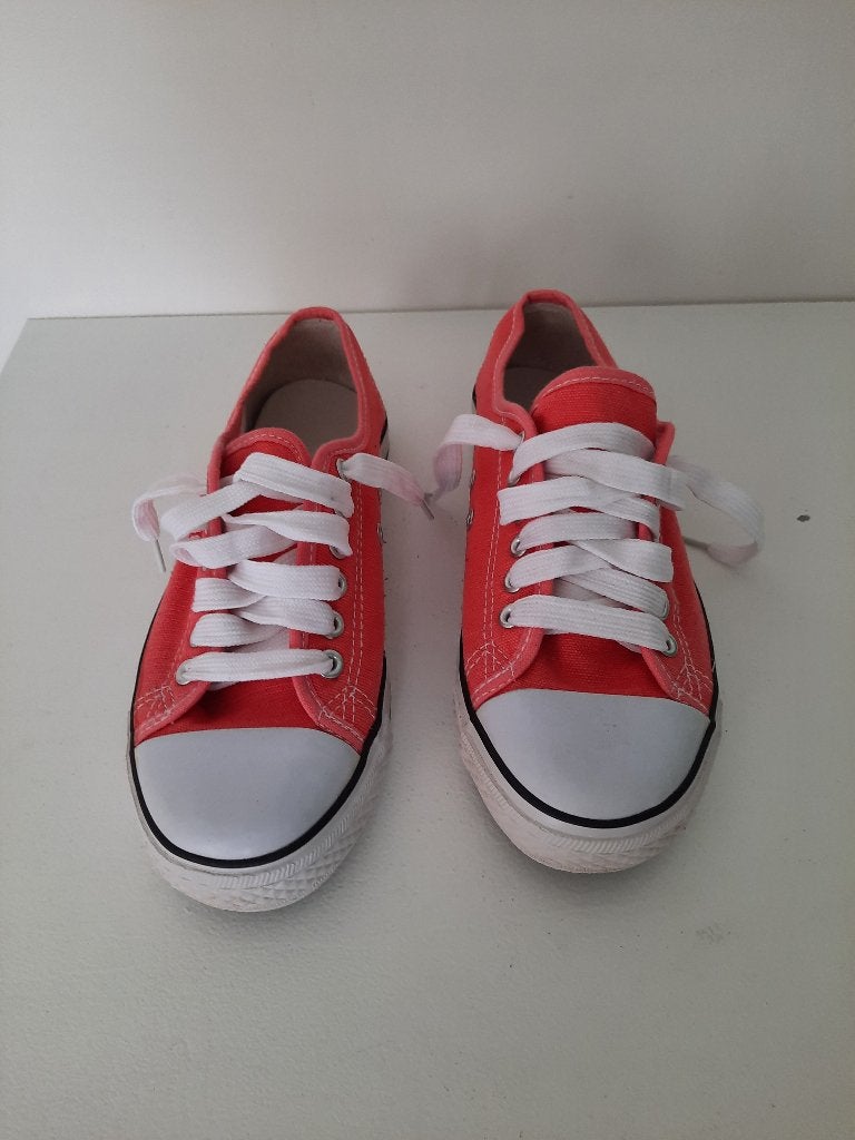 sneakers / zalmroze / 37, Ophalen of Verzenden, Sneakers, Roze, Gedragen