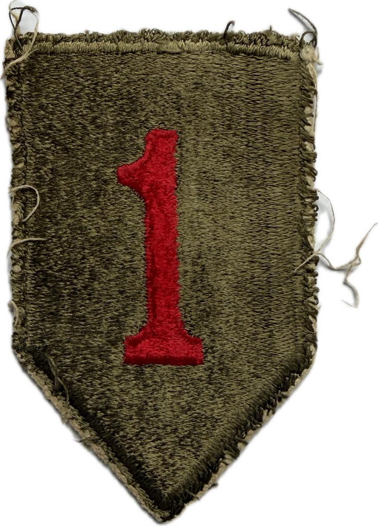 Patch US ww2 1st Infantry Division Big Red One, Verzenden