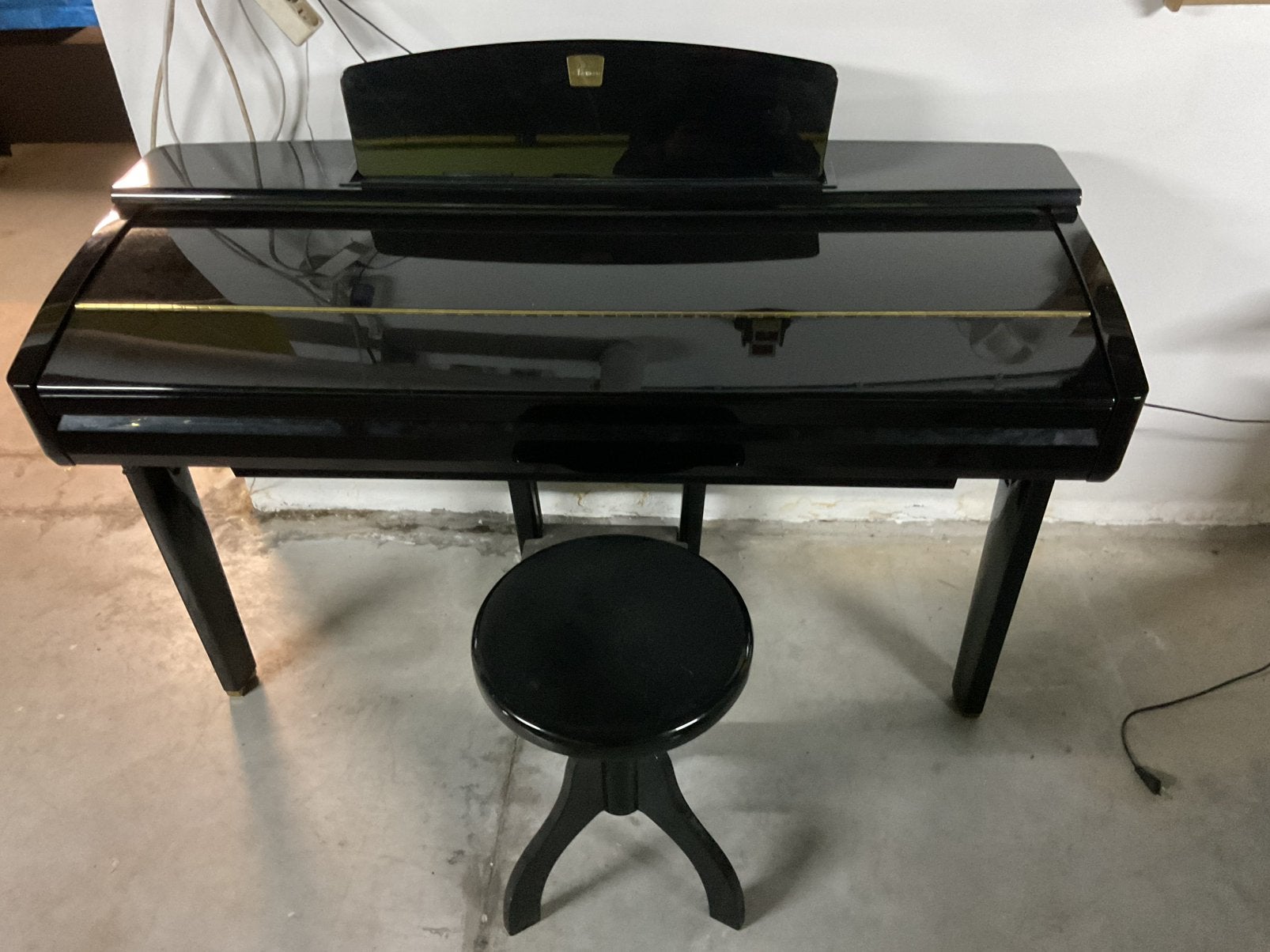 Clavinova YAMAHA CVP 409, Ophalen, Zo goed als nieuw, Zwart, Piano