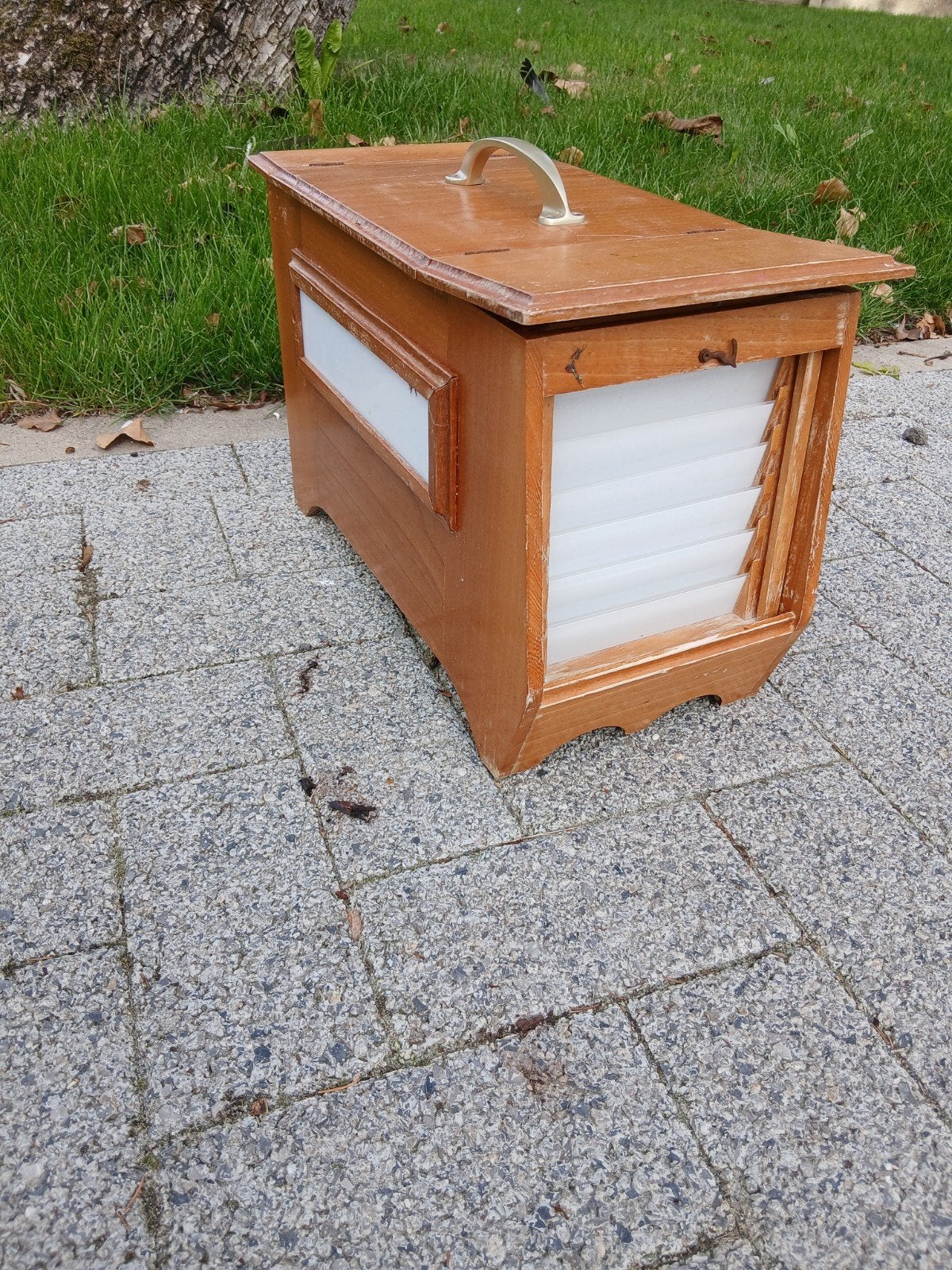 vinkenkooien, Ophalen
