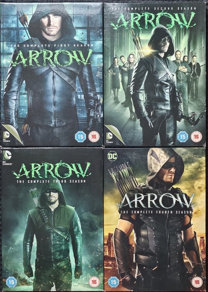 Arrow Seizoen 1 tot 4, Cd's en Dvd's, Nederlands, Seizoen 1, Ophalen of Verzenden, Zo goed als nieuw