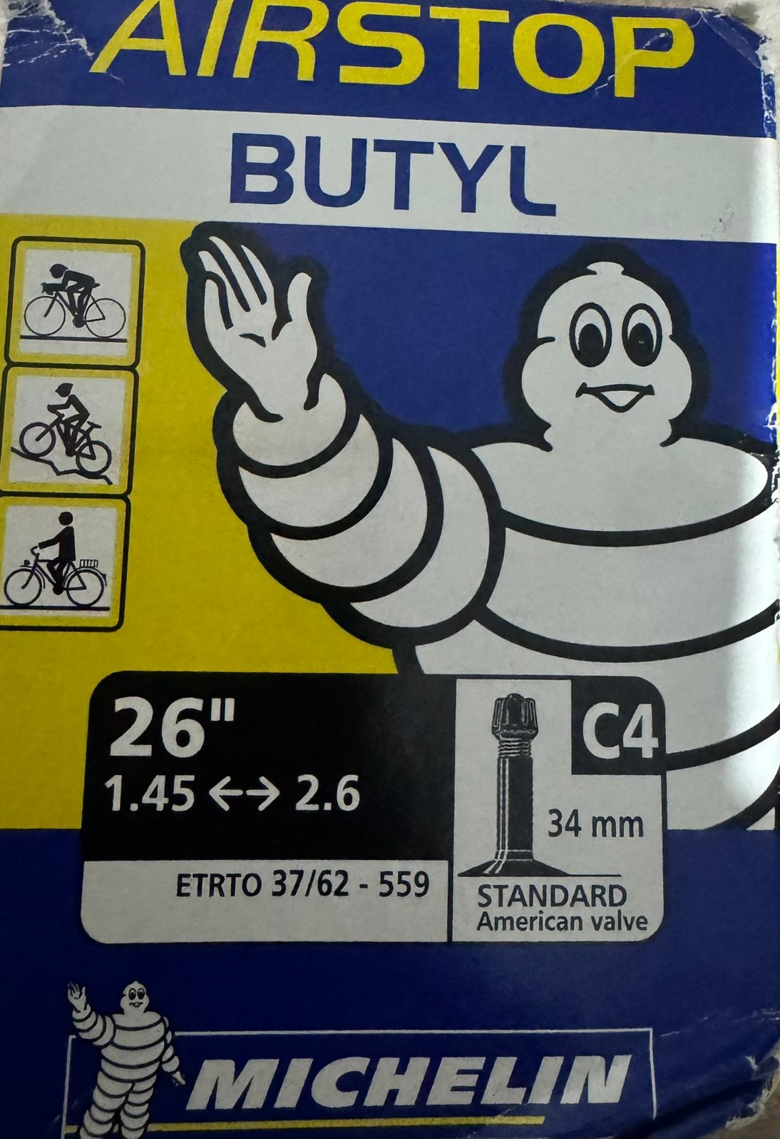 26" binnenband voor fietsen, Ophalen of Verzenden, Nieuw