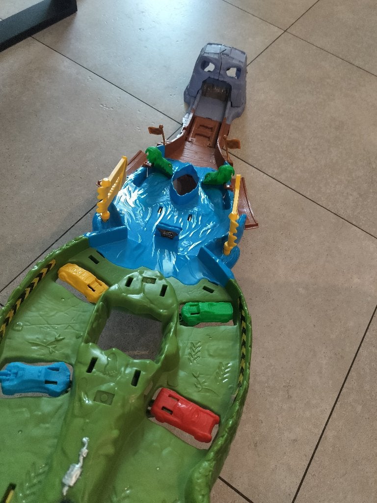 Hotwheels monster truck baan, Kinderen en Baby's, Speelgoed | Racebanen, Ophalen of Verzenden, Hot Wheels, Handmatig, Racebaan