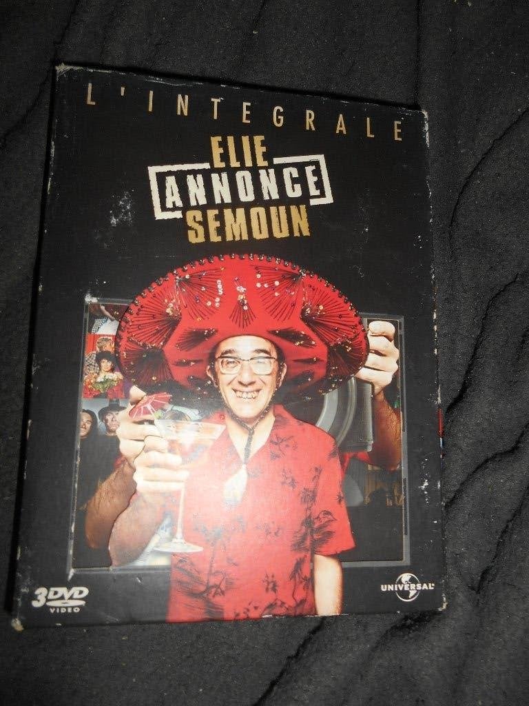 Triple DVD Elie Semoun intégrale Annonces, Ophalen of Verzenden