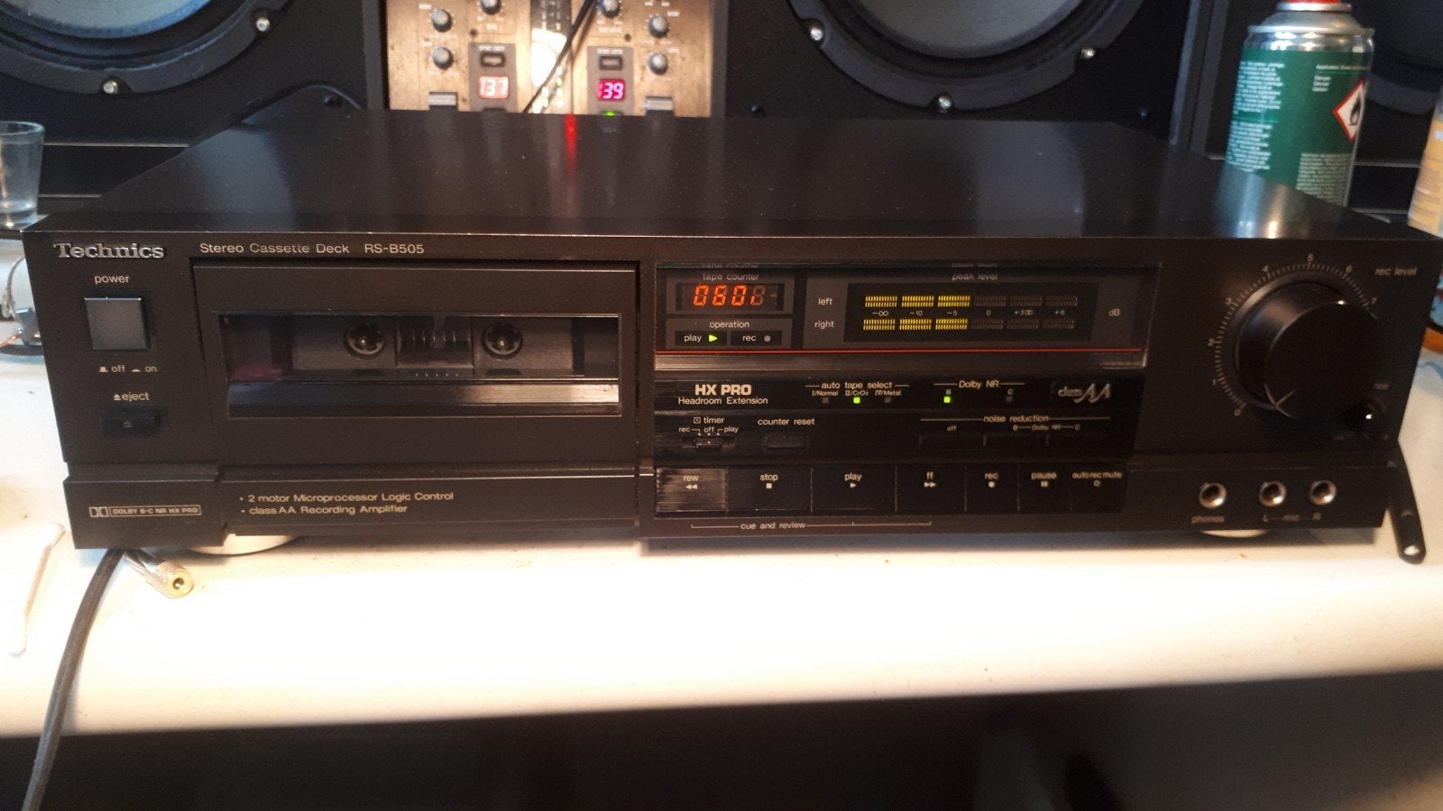 TECHNICS CASSETTEDECK, Audio, Tv en Foto, Ophalen