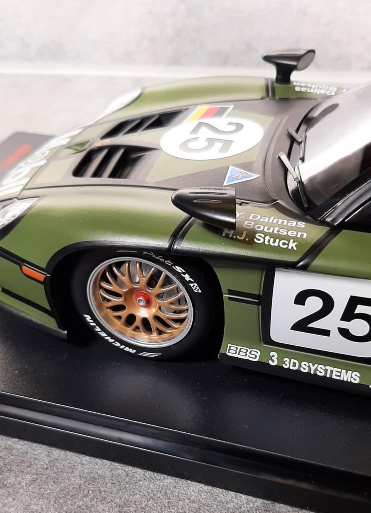1:18/Porsche 911 GT1/24H Le Mans 1997/NIEUW, Enlèvement ou Envoi, Neuf, Voiture, Autres marques