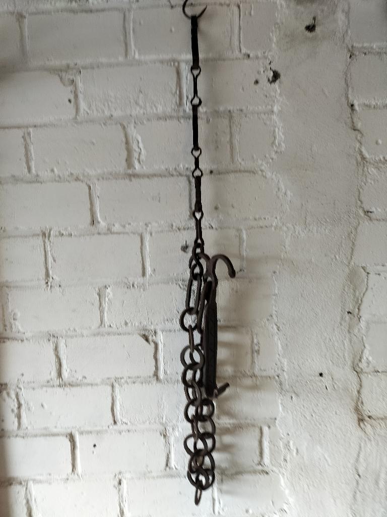 Antieke Haardketting en Waterkook ketel - ca. 1800/1850, Antiek en Kunst, Ophalen of Verzenden