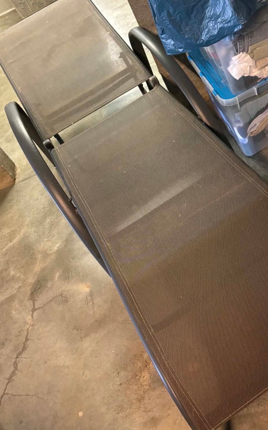 2 stuks Verstelbare ligzetel, Ophalen, Gebruikt, Aluminium